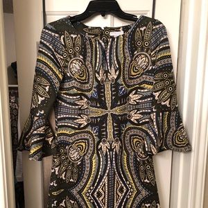 New York and Company women’s dress, paisley print